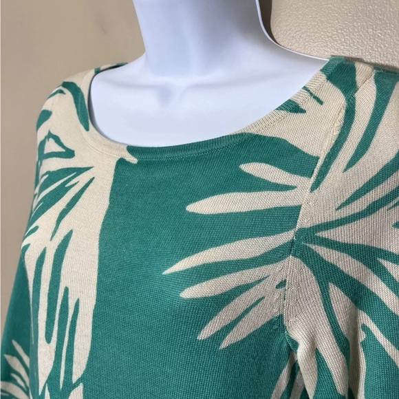 Lilly Pulitzer Dresses & Skirts - Lilly Pulitzer | Sz L Merino Wool Knit Dress Teal and Ivory